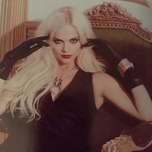 Bebe Genuine black leather gloves size p/s NWT